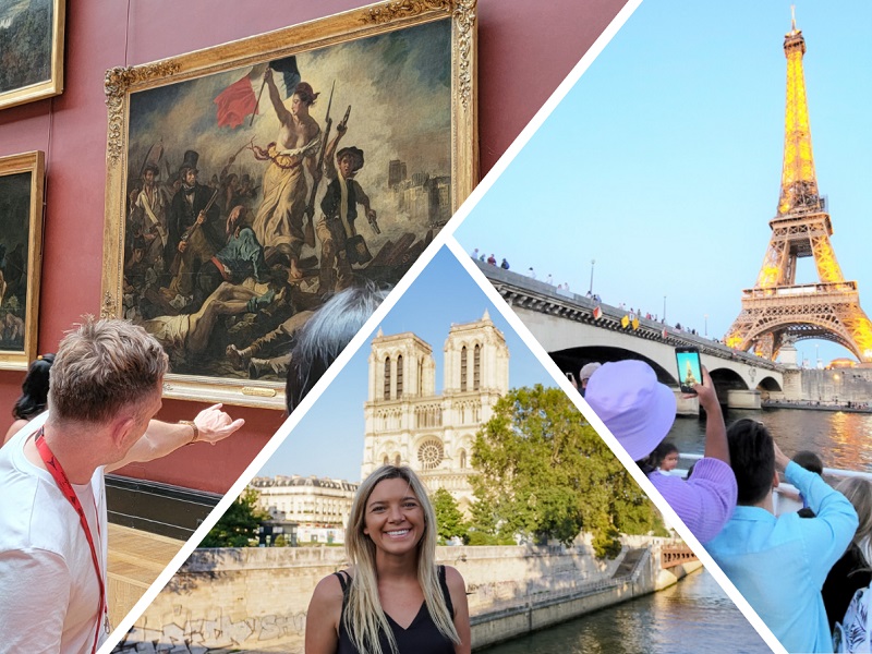 Private Paris in a Day Tour with Louvre, Eiffel Tower, and Notre Dame