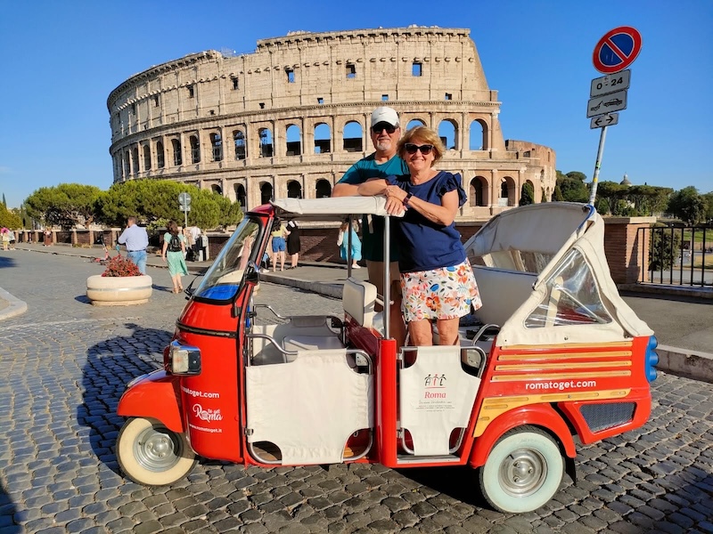 Private Tour of Rome’s Seven Hills by Tuk Tuk