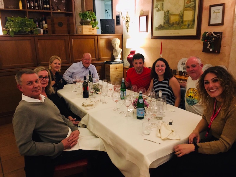 Four-Course Roman Dinner with Wine Pairing Near the Pantheon
