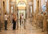 An image of the inside of the Vatican Museums.