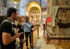 Tourists inside St. Mark's Basilica while on tour with The Tour Guy.