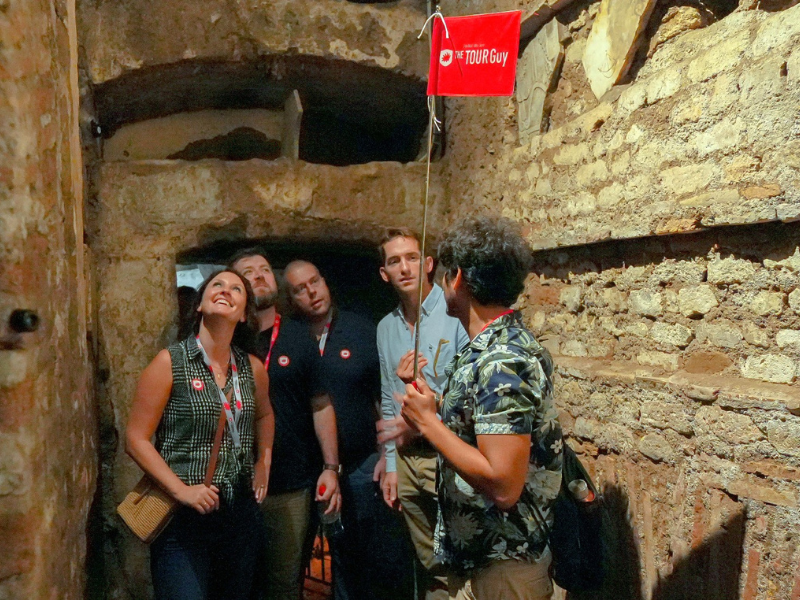 Rome Catacombs Tour and Capuchin Crypts with Transportation