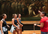 A tour of the Louvre Museum in front of the Coronation of Napoleon with a guide from The Tour Guy.